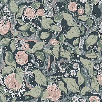 Galerie Wallcoverings Product Code 22028 - Fagring Wallpaper Collection - Pink Colours -  