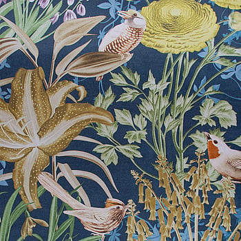 Galerie Wallcoverings Product Code 26730 - Tropical Wallpaper Collection - Blueberry Colours -  