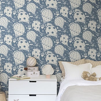 Galerie Wallcoverings Product Code 29006 - Resan Wallpaper Collection - Dark blue Colours -  