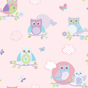 Galerie Wallcoverings Product Code G56036 - Just 4 Kids Wallpaper Collection - Pink Blue Purple Green Colours -  
