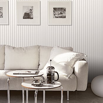 Galerie Wallcoverings Product Code G67563 - Smart Stripes 3 Wallpaper Collection - Grey Beige White Colours -  