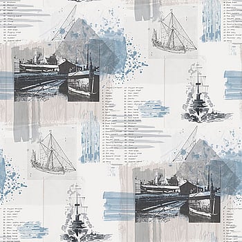 Galerie Wallcoverings Product Code HT17230 - Hit The Road Wallpaper Collection -   