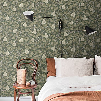 Galerie Wallcoverings Product Code S13105 - Sommarang Wallpaper Collection - Green Colours -  